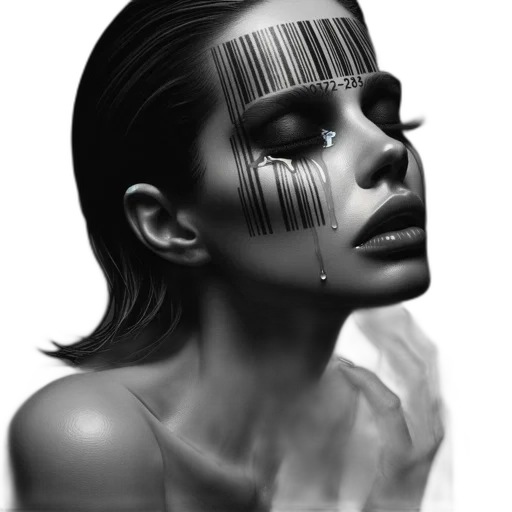 mask, face, hair, jewelry transparent PNG cut-out