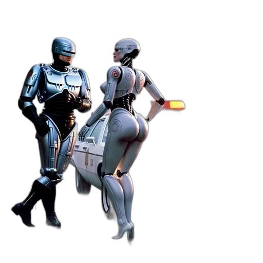 robot, weapon, sword, concept art transparent PNG cut-out