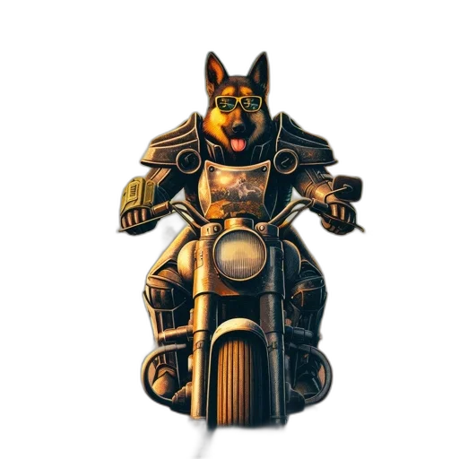 animal, jacket, robot, weapon transparent PNG cut-out