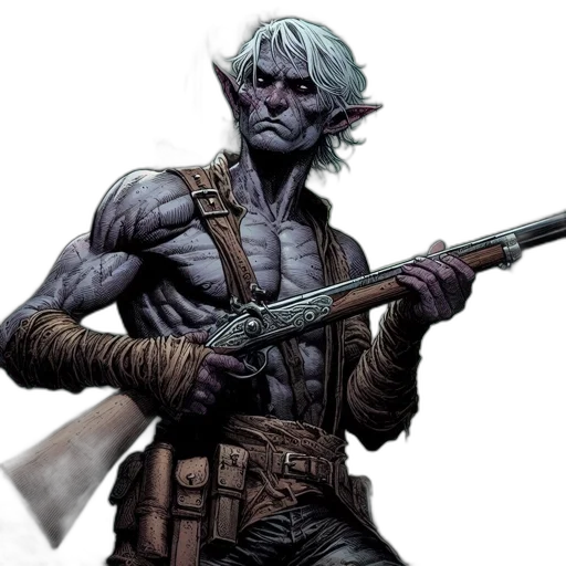 staff, concept art, fantasy art, comic book art transparent PNG cut-out