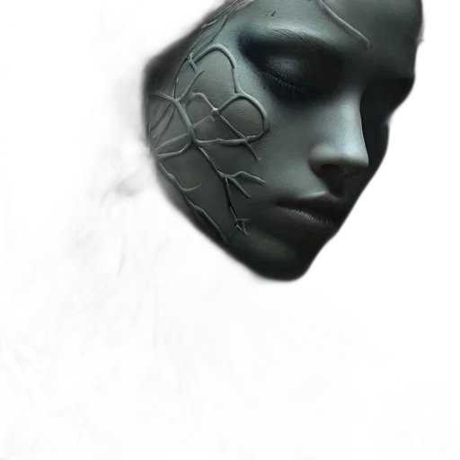 mask, face, jewelry, robot transparent PNG cut-out