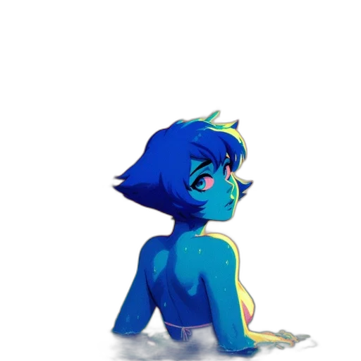 crown, creature, robot, staff transparent PNG cut-out