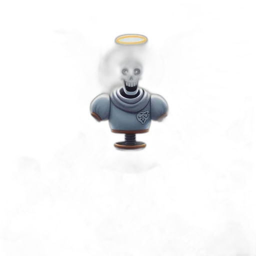 robot, staff, creature, face transparent PNG cut-out