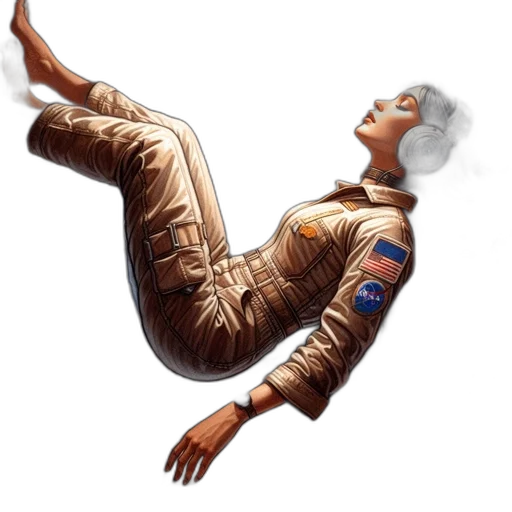jacket, concept art, comic book art, photorealistic transparent PNG cut-out