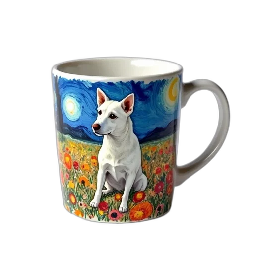 photorealistic, oil painting, white, ceramic transparent PNG cut-out
