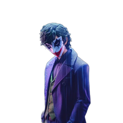 mask, jacket, face, creature transparent PNG cut-out