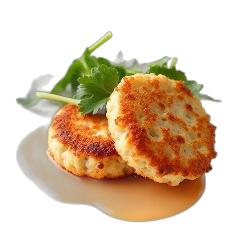 food, photorealistic, 3d render, two transparent PNG cut-out