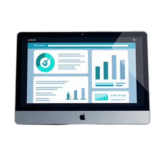 computer, screen, showing, average transparent PNG cut-out