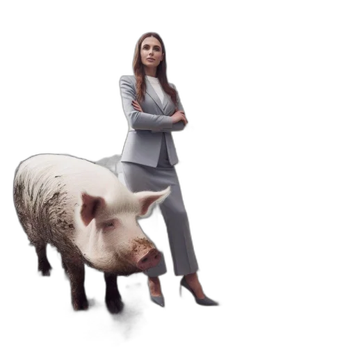 animal, dress, creature, concept art transparent PNG cut-out