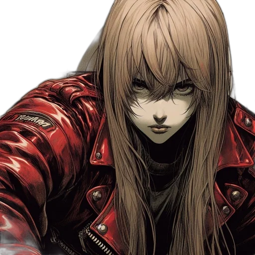 jacket, comic book art, concept art, photorealistic transparent PNG cut-out