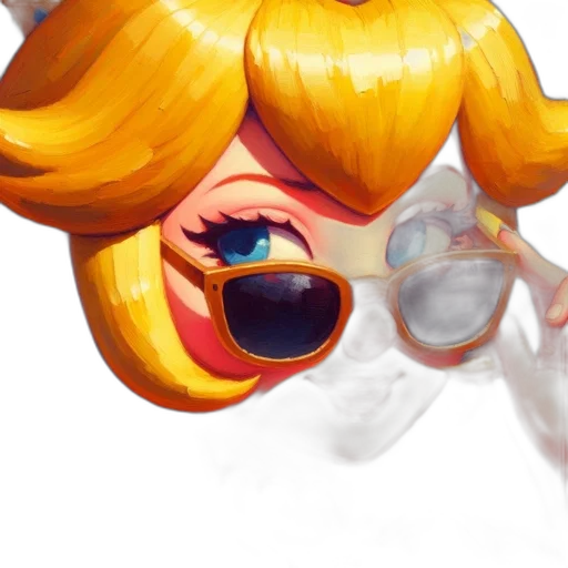 mask, hair, face, crown transparent PNG cut-out