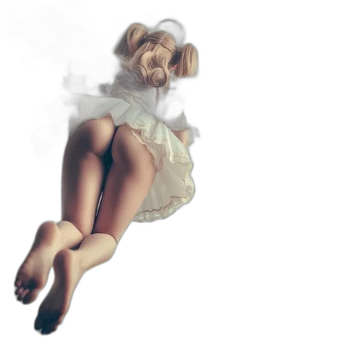 dress, shoes, mask, creature transparent PNG cut-out