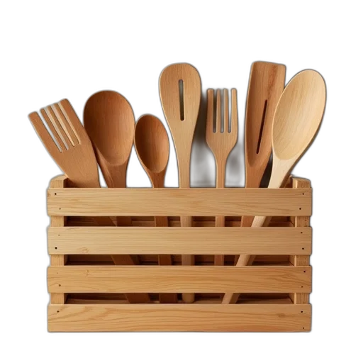 food, furniture, 3d render, crate transparent PNG cut-out