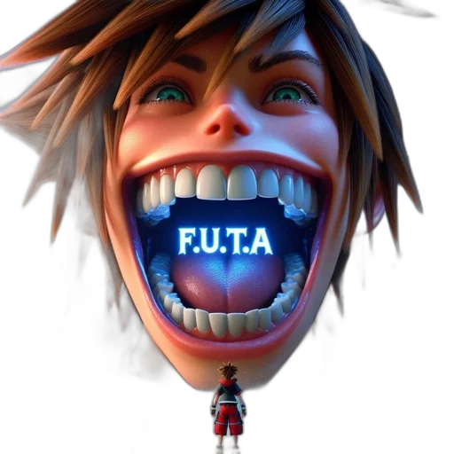 face, mask, staff, 3d render transparent PNG cut-out