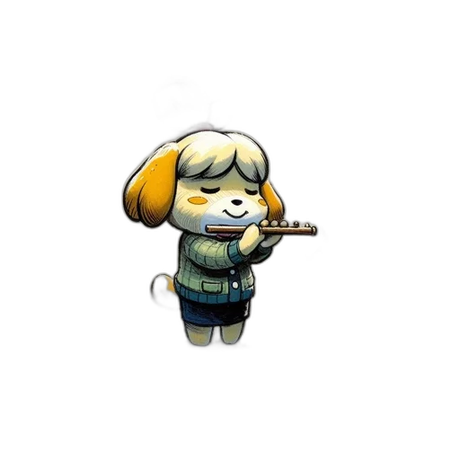staff, weapon, animal, pixel art transparent PNG cut-out