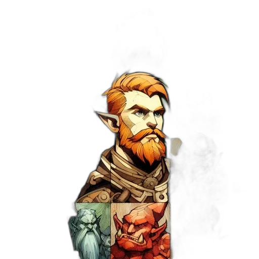staff, face, concept art, fantasy art transparent PNG cut-out