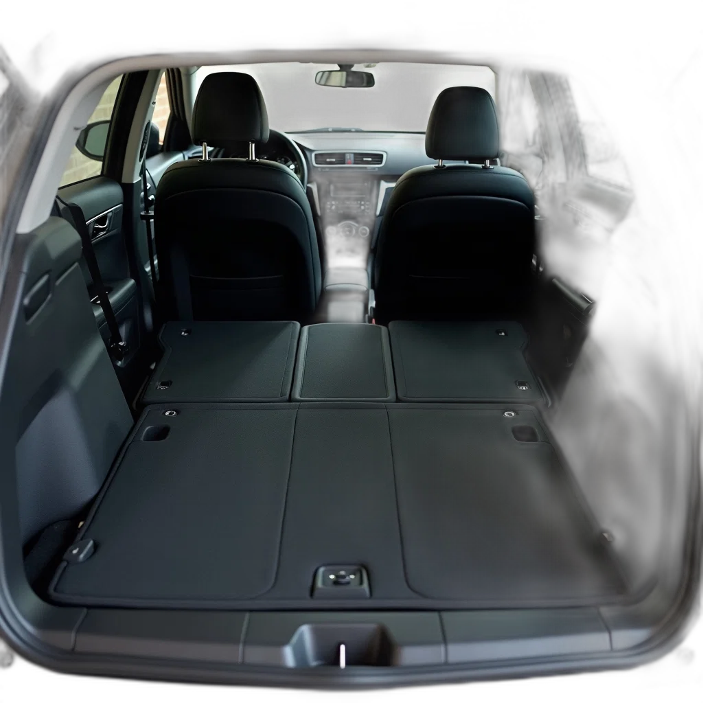 car, interior, rear, seats transparent PNG cut-out