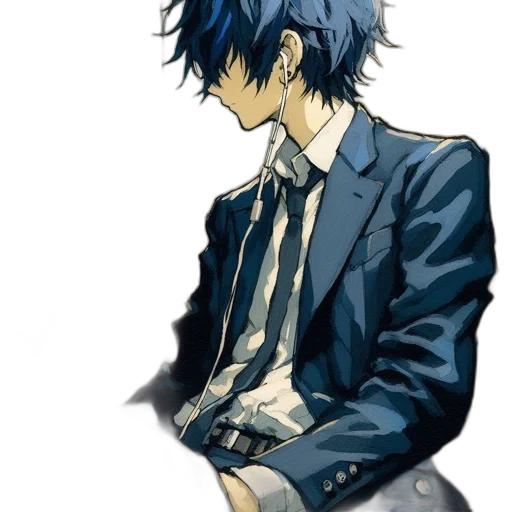 jacket, mask, staff, face transparent PNG cut-out