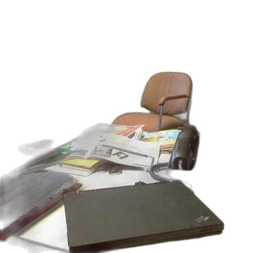 furniture, staff, robot, 3d render transparent PNG cut-out