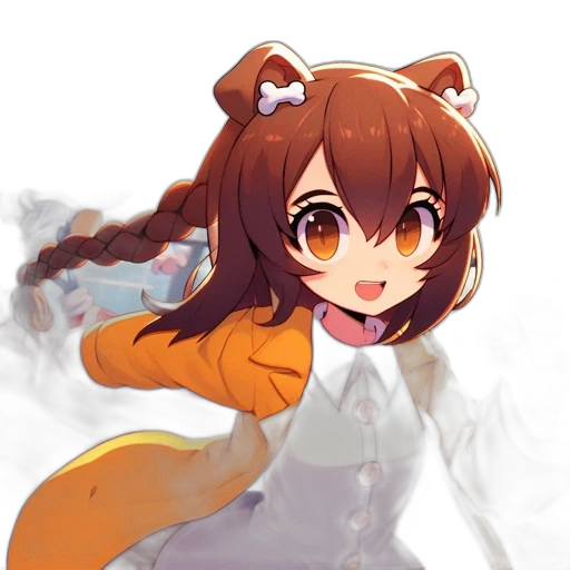 staff, creature, animal, robot transparent PNG cut-out