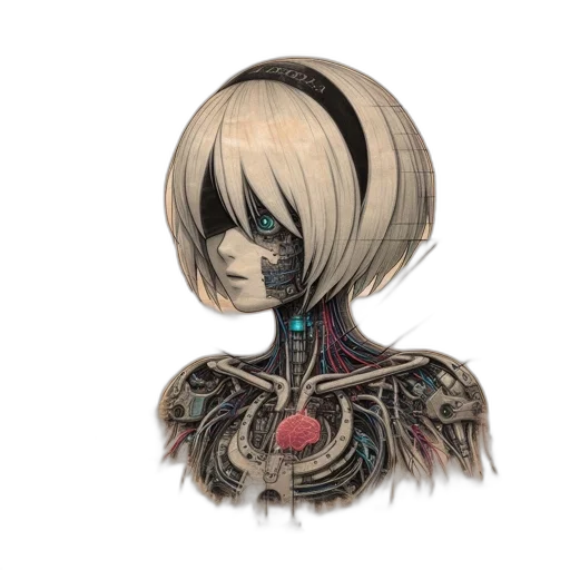 robot, mask, face, jewelry transparent PNG cut-out