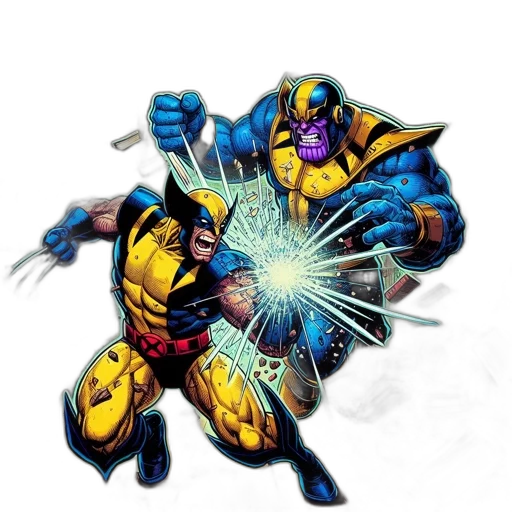 weapon, comic book art, concept art, wolverine transparent PNG cut-out