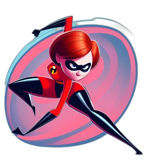 comic book art, concept art, cartoon, 3d render transparent PNG cut-out