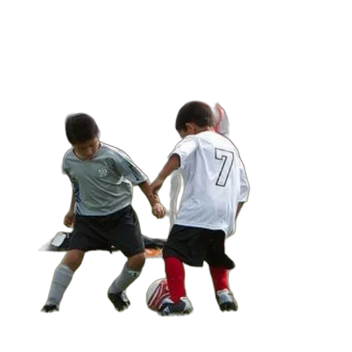 3d render, young, boys, playing transparent PNG cut-out