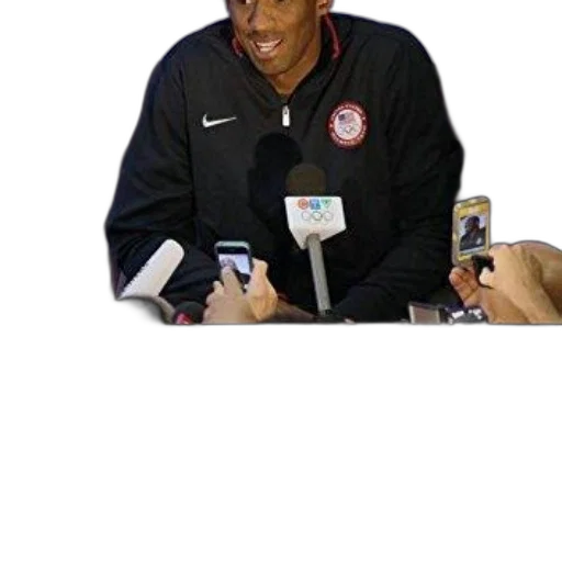 staff, jacket, face, hair transparent PNG cut-out