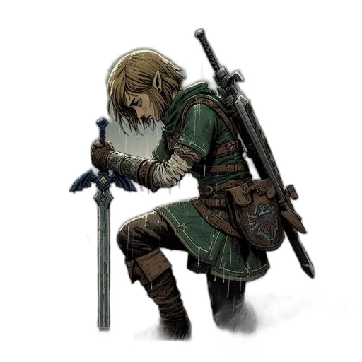 sword, weapon, staff, fantasy art transparent PNG cut-out