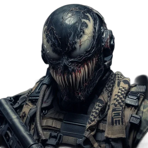 mask, face, creature, concept art transparent PNG cut-out