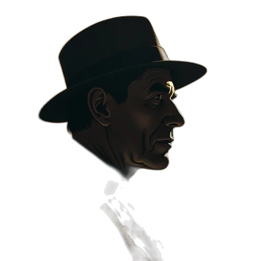 hat, face, staff, mask transparent PNG cut-out