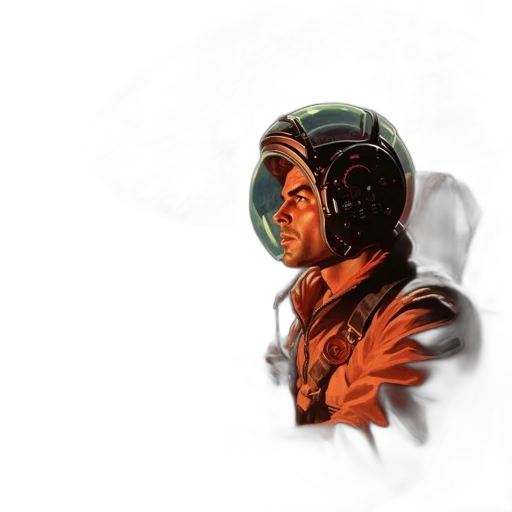jacket, face, mask, weapon transparent PNG cut-out