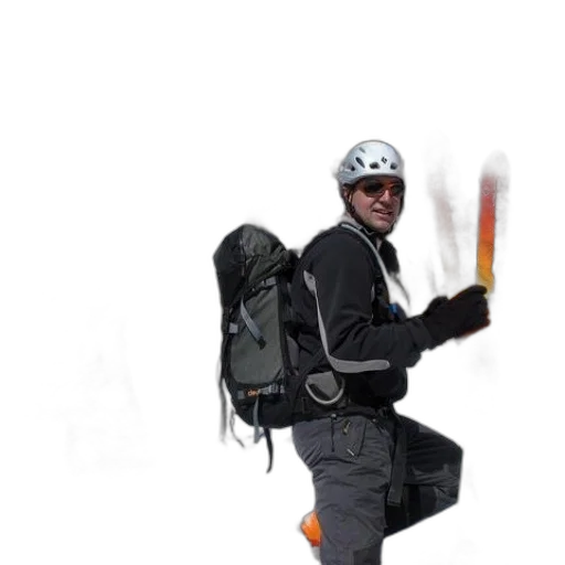 staff, jacket, weapon, robot transparent PNG cut-out