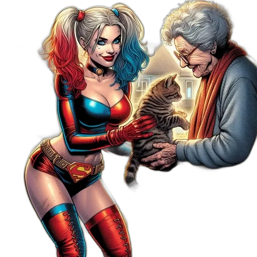 comic book art, concept art, fire, two transparent PNG cut-out
