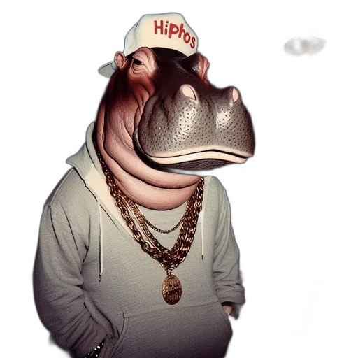 hat, jacket, animal, dragon transparent PNG cut-out