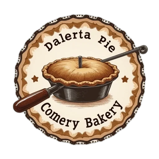 logo, pastry, bakery, old transparent PNG cut-out