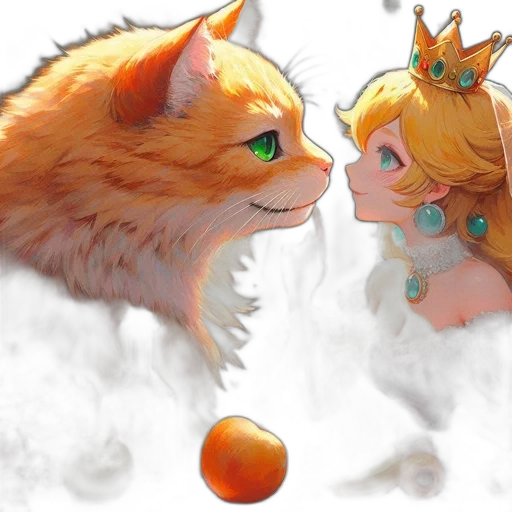 crown, fantasy art, concept art, watercolor transparent PNG cut-out
