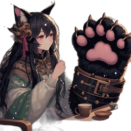 staff, mask, animal, creature transparent PNG cut-out