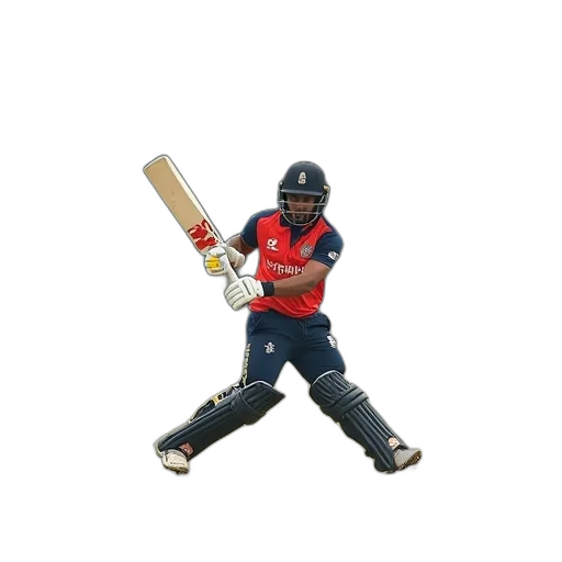3d render, player, singh, playing transparent PNG cut-out