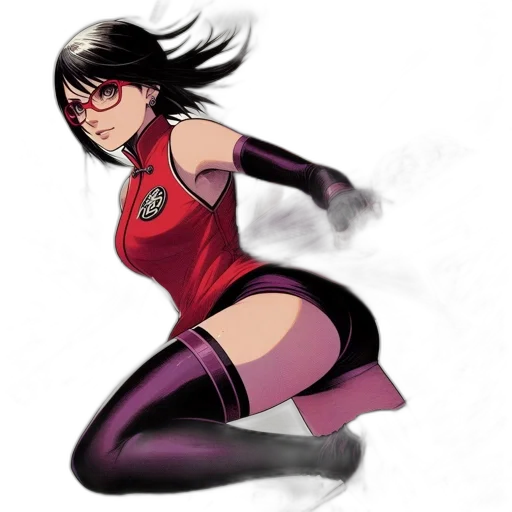 comic book art, concept art, cartoon, fantasy art transparent PNG cut-out