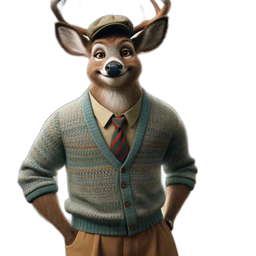 animal, jacket, creature, staff transparent PNG cut-out