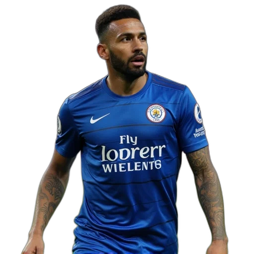 current, leicester, city, midfielder transparent PNG cut-out
