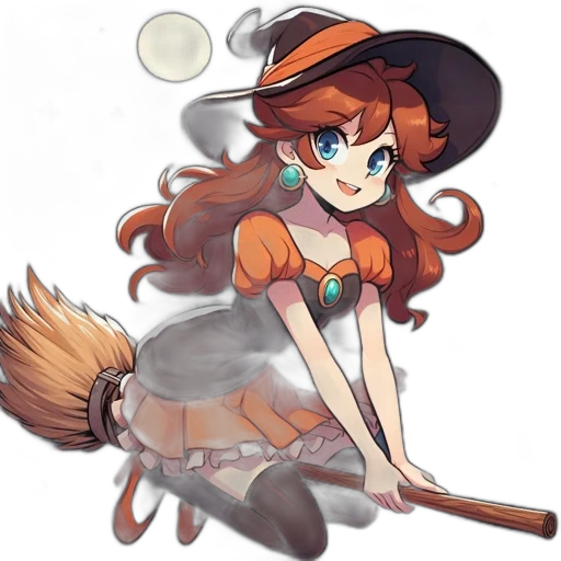 staff, dress, hat, weapon transparent PNG cut-out