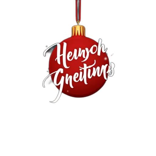 festive, christmas, banner, featuring transparent PNG cut-out