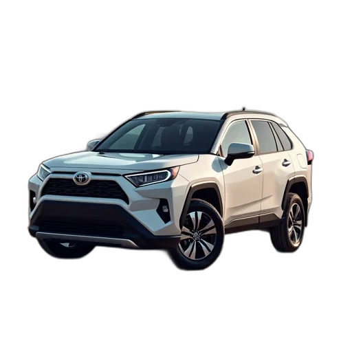 car, four, toyota, suvs transparent PNG cut-out