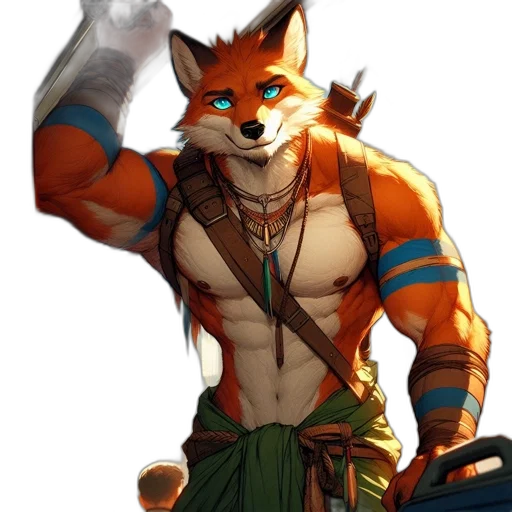 staff, animal, weapon, mask transparent PNG cut-out