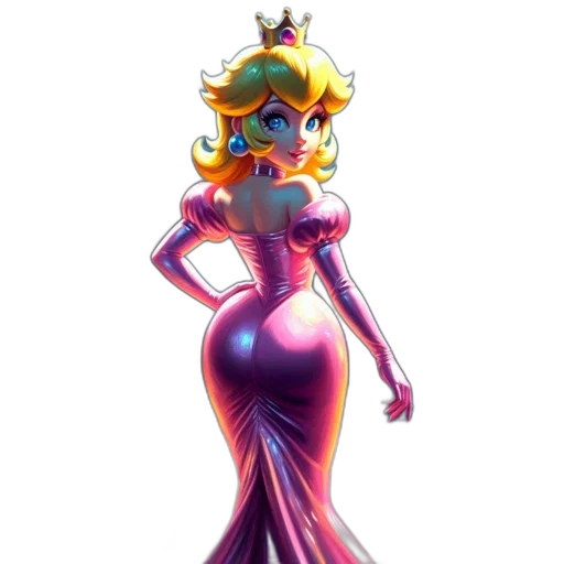 dress, crown, robot, concept art transparent PNG cut-out