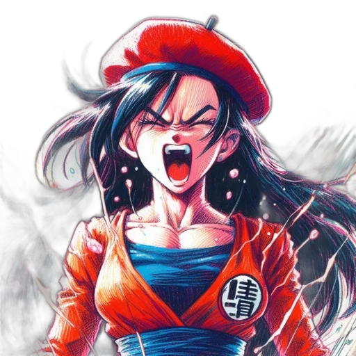 face, comic book art, anime, concept art transparent PNG cut-out