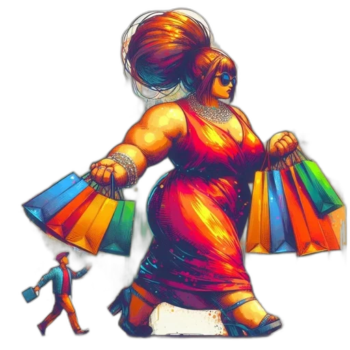 dress, umbrella, staff, jewelry transparent PNG cut-out